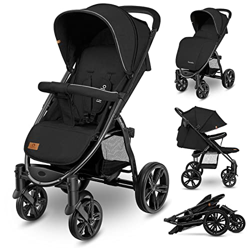 LIONELO Annet Silla de Paseo Para niños hasta 22 kg 0-48M Ajuste del respaldo hasta posición horizontal Capucha XXL Plegable fácil con ventana Mosquit precio