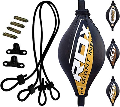 RDX Doble End Velocidad Bola MMA Peras Boxeo Pera Rapida Speed Bag Gimnasio Entrenamiento