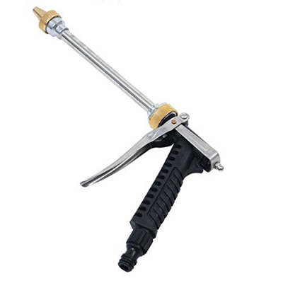 Boquilla de Manguera de Metal de latón, Varilla Larga de jardín, Lavado automático de automóviles de Alta presión, Pistola de Agua de Alta presión, ro