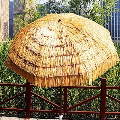 Sombrillas Sunbrella, Paraguas de playa para arena 2m / 6.6 pies, paraguas patio al aire libre con 8 costillas robustas, paraguas al aire libre estilo