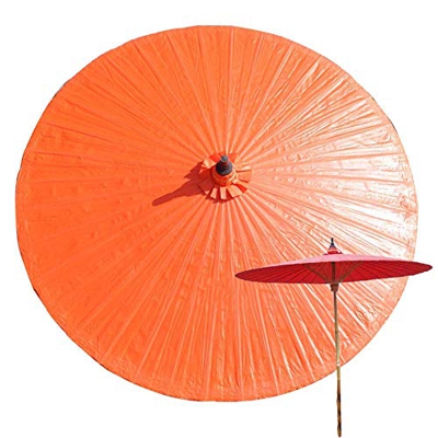 Sombrillas Sunbrella, Jardín de bambú 2M, anti-ultravioleta, paraguas de patio a prueba de lluvia, playa al aire libre, productos hechos a mano, tarpa