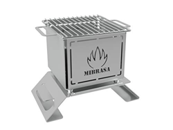 Mibrasa Hibachi MH 150 - Barbacoa portátil Totalmente Fabricada en Acero Inoxidable 304. ¡La imaginación y Creatividad del Chef con el Hibachi límites precio