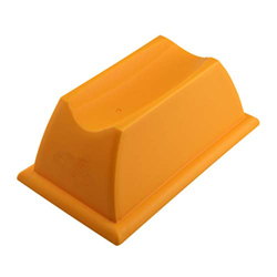 LIOOBO 1Pc Riser Block Bike Estabilizar Portative Stationary Wheel Front Riser Block Bloque de Rueda para Entrenamiento de Bicicleta Interior Naranja características