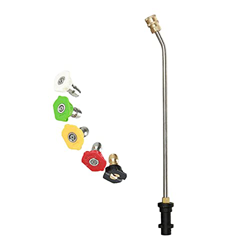 Creely Varilla de ExtensióN de Pistola Pulverizadora del Lavador de Alta PresióN Adaptador de ConexióN RáPida de 1/4 Pulgadas MáQuina de Limpieza de 3 precio