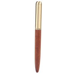 Pluma estilográfica de madera, elegante bolígrafo de regalo para caligrafía, firma, ejecutivo, suministros de oficina, 0,7 mm, color marrón características