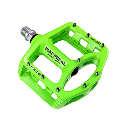 Zeroall Ultraligero Pedales de Bicicleta 9/16" Aleación de Magnesio Pedales Bicicleta Montaña con Superficie Antideslizante, Plataforma Pedales para B características