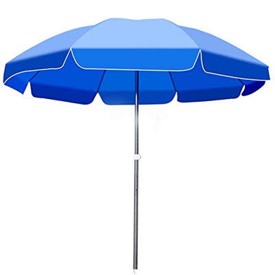 Sombrillas Sunbrella, Parasol de 2m de jardín, sombrillas de playa para arena, paraguas de patio, material de tela de Oxford, parasol de playa a prueb