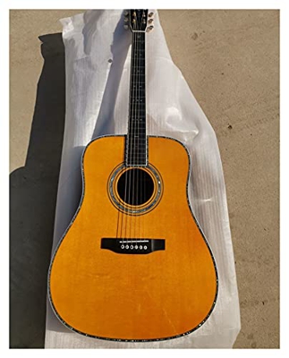 45 Personaliza la guitarra acústica. AAA Toda la guitarra de edición conmemorativa de madera maciza adecuada para jugadores en todas las etapas. BAIME