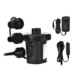 cdzhouji Inflador Bomba De Aire Eléctrico Relleno Rápido Kayak Bomba con 3 Boquillas para Colchones De Aire Barcos Anillo De Natación Airbeds Inflable precio