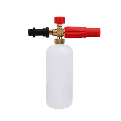 KIY 1L espuma boquilla lavado pulverizador lavado de autos jabón productos químicos champú pulverizador nieve espuma de espuma lanza ajuste para karch