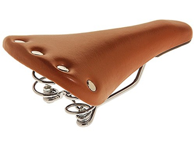 Sillin Retro Vintage de Muelles Remaches SingleSpeed para Bicicleta + Nuez incluida 3897