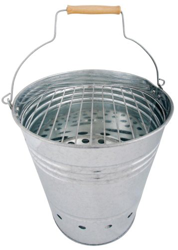 Esschert FF52 - Parrilla de carbón (Cubo), Color Plateado características