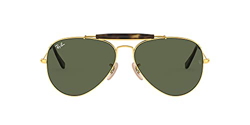 Ray-Ban RB 3029 Gafas de Sol, Gold, 62 para Hombre en oferta
