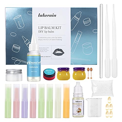 Kit De Fabricación De Brillo De Labios, Juego De Material De Base De Bálsamos Labiales De Bricolaje, para Hacer Su Propio Bálsamo Labial, Color Aleato