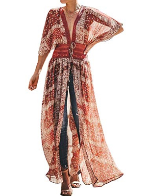 FANCYINN Camisolas y Pareos para Mujer Vestido de Bikini Ropa de Baño Playa Traje de Baño Vestido