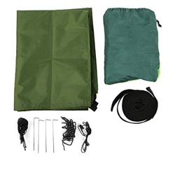 Hamaca, Hamaca Portátil Colgante para Acampar con Mosquitera Cubierta para Lluvia para Patio Jardín Viajes Acampada Mochilero Senderismo Actividades A características