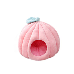 wsy Pet Litter, Half Package Dog Kennel Cat Litter, Winter Pumpkin Nest Cat House, Cute Cat House, Removable and Washable Large Space-S||B características