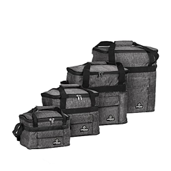outdoorer Cool Butler - Nevera portátil para bicicleta, 15 litros, color gris – Bolsa aislante de 15 litros pequeña y compacta para portaequipajes y b características