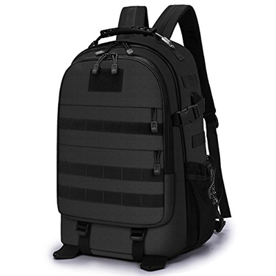 Selighting 35L Rucksack Backpack Mochila Táctica Militar Hombre Mochilas para Portátil 15,6 Pulgadas con Puerto de Carga USB para Trabajo Diario Escue
