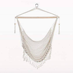 SKLUM Hamaca de Jardín Thana Poliéster - Bambú Blanco Roto - (Elige Color) precio