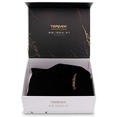 Termix Travel Kit Termix. Incluye Plancha de Pelo, Secador de Viaje, 2 Pinzas de Pelo y Cepillo Desenredante Paddle. Pack De Viaje Para Conseguir Un C