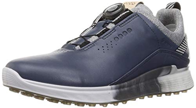 ECCO S-Three Boa, Zapatos de Golf Hombre, Ombre White, 43 EU