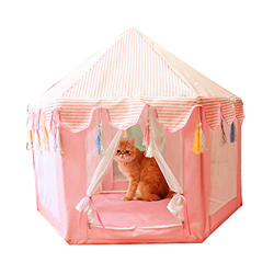 beautyhe Casitas para Gatos Mascota Tiendas de campaña Casa de Perrito Carpas para Gatos de Interior Plegable Cama de Gato Perro Sombra de Sol Casa de en oferta
