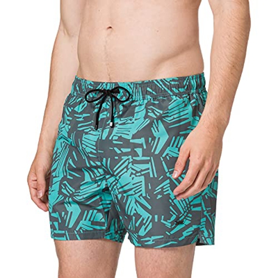 BOSS Lionshark Baador para Hombre, Turquoise/Aqua447, XL