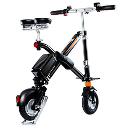 Airwheel Bicicleta eléctrica plegable E6 con batería desmontable (negro) características