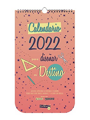 Finocam - Calendario 2022 de Enero 2022 a Diciembre 2022 (12 meses) 210x360 mm Talkual de Pared Español