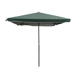 XMcKJ Sombrillas Sunbrella, Jardín Rectangular, Ajustable, protección Solar, protección de la Lluvia, Paraguas de Acero de Oro Negro, Adecuado para al en oferta