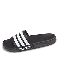 adidas Adilette Shower Stripes, Chanclas Hombre, Core Black Footwear White 01, 44.5 EU características
