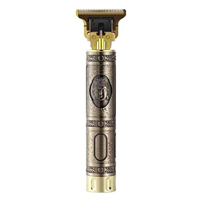 Maquina Cortar Pelo Profesional - Cortapelo Budha Hombre Maquinilla Profesional - Recortadora de Barba Hombre Electrónica Recargable por USB para Cort