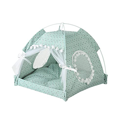 beautyhe Casitas para Gatos Mascota Tiendas de campaña Plegable Cama de Gato Perro Tienda Cama Cama para Perro con sombrilla Perro Sombra de Sol Large precio