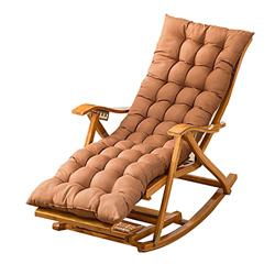 LTPY Mecedora reclinable Ajustable Simple y Moderna de bambú, Silla de Ocio para el balcón del hogar, Silla Plegable para el Almuerzo, Tumbona portáti en oferta
