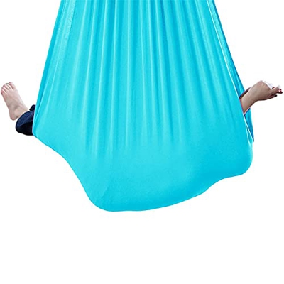 ZCXBHD Columpio De Hamaca for Niños Columpio Interior for Niños Necesidad Especial Abrazo Hamaca for Niños Cuerda De Árbol Y Terapia De Autismo (Color