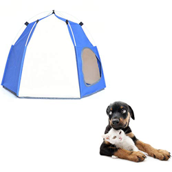 JZTRADING Tienda para Gatos Tienda para Perros Tienda para Mascotas Tipi para Gatos Protector Solar Tienda para Exteriores A Prueba De Lluvia Suminist características