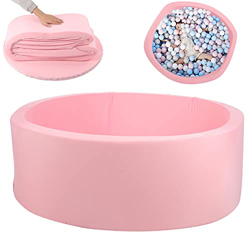 Bola de Piscina Redonda para Bebés Bolas de Esponja para Piscina para Niños Esponja para Piscina de Bolas Redondas Bola Suave Piscina para Piscinas Y  características