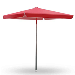 Sombrillas Sunbrella, Patio Rectangular Paraguas Outdoor 2.5m, Paraguas de Parasol de Jardín, Paraguas de mesa de patio, Tres alturas ajustables, Prot en oferta