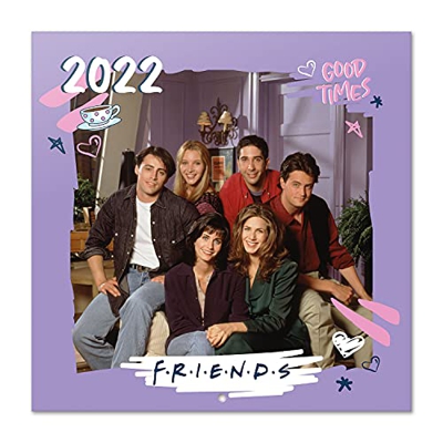 Calendario Friends 2022 incluye póster de regalo - Calendario 2022 pared │ Calendario anual 2022 pared - Calendario mensual - Producto con licencia of