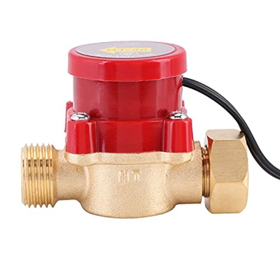 Sensor de Presión de Agua, Interruptor de Flujo de Agua Líquida de Alta Sensibilidad Control Sensor de Flujo de Bomba de Agua Resistente a Altas Tempe