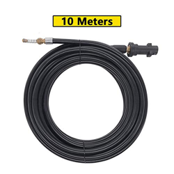 KIY 6/10/10/20m Limpiador de alta presión Alcantarillado Limpieza de agua Limpieza de agua Cleaner Fit para Karcher K2 K3 K4 K5 K6 K7 (Color : 10 Mete características