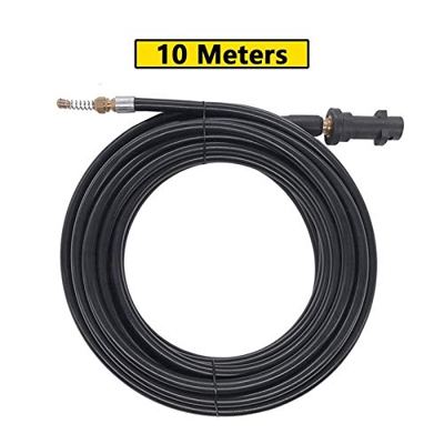 KIY 6/10/10/20m Limpiador de alta presión Alcantarillado Limpieza de agua Limpieza de agua Cleaner Fit para Karcher K2 K3 K4 K5 K6 K7 (Color : 10 Mete