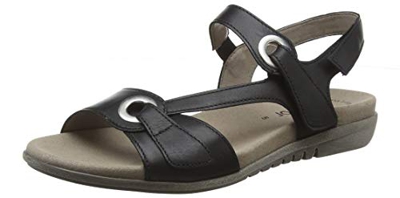 Gabor Shoes Gabor Casual, Sandalia con Pulsera Mujer, Negro (Schwarz 27), 37 EU