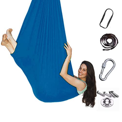 Zatnec Hamaca for Exteriores for Adultos Y Niños Columpio De Terapia De Interior for Niños Y Adolescentes Hamaca Suave for Colgar Silla for Niños Yoga precio
