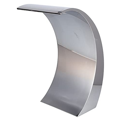 linxiaojix Cortina de Agua de la Piscina, Fuente de la Piscina del Acero Inoxidable de la Característica del Agua de la Piscina para la Piscina del Ba