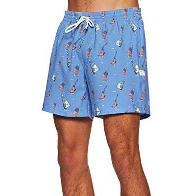 O'Neill Pm Originals Windsurfer Shorts, Bañador para Hombre, Azul (5900 Blue AOP), S