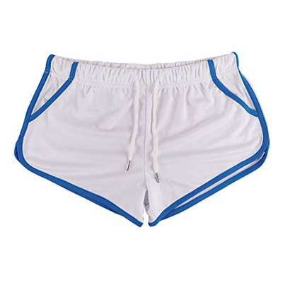 Alivebody Hombres Fitness Malla Atlético Pantalones Cortos para Corriendo Rutina de Ejercicio Nadando Secado rápido Ligero