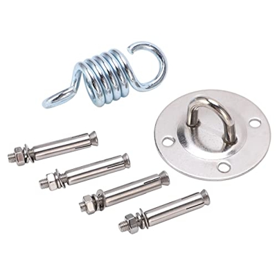 Shanrya Anclaje de Montaje en Pared para Techo, Ancla Duradera para Montaje en Pared para Hamaca 500 Kg / 1102,3 LB de Carga de Alta Resistencia para 