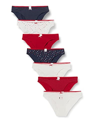 Pack 7 braguitas cadera algodón navideño